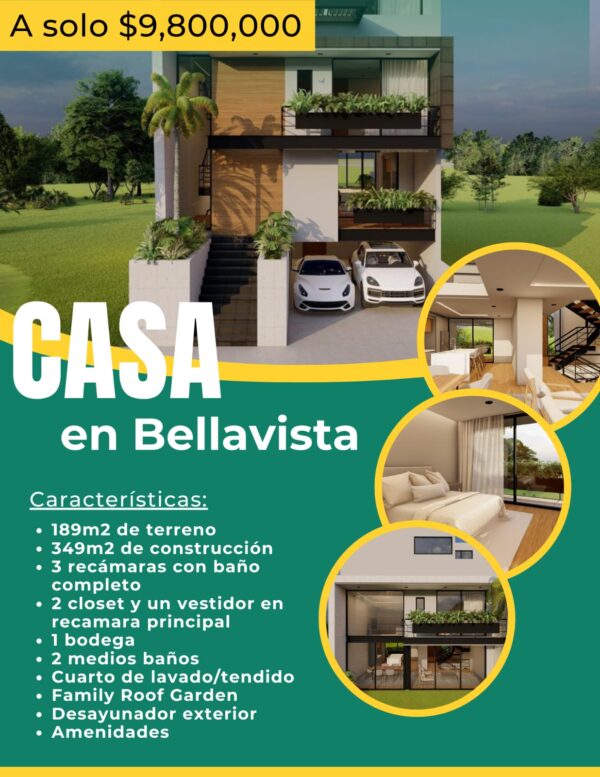 Venta de Casa en Bellavista | $9,800,000