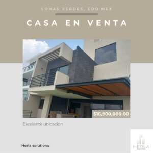 Venta Residencia Lomas Verdes 6A Secc. | $ 16,900,000 mxn